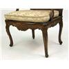 Image 3 : A LOUIS XV-STYLE CARVED WALNUT SIDE CHAIR