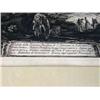 Image 3 : A FRAMED PIRANESI ARCHITECTURAL ETCHING