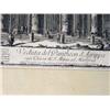 Image 3 : A FRAMED PIRANESI ARCHITECTURAL ETCHING