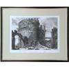 Image 1 : A FRAMED PIRANESI ARCHITECTURAL ETCHING