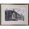 Image 1 : A FRAMED PIRANESI ARCHITECTURAL ETCHING