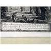 Image 3 : A FRAMED PIRANESI ARCHITECTURAL ETCHING
