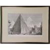 Image 1 : A FRAMED PIRANESI ARCHITECTURAL ETCHING