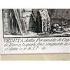 Image 3 : A FRAMED PIRANESI ARCHITECTURAL ETCHING