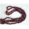 Image 3 : A DOUBLE-STRAND PINK TOURMALINE BEADED NECKLACE