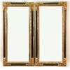 Image 1 : A PAIR OF REGENCY-STYLE RECTANGULAR MIRRORS