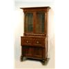 Image 2 : A CLASSICAL MAHOGANY SECRETARY BOOKCASE