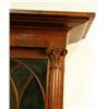 Image 4 : A CLASSICAL MAHOGANY SECRETARY BOOKCASE