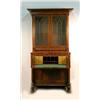 Image 8 : A CLASSICAL MAHOGANY SECRETARY BOOKCASE
