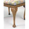 Image 2 : A GEORGE I-STYLE PARCEL GILT WALNUT STOOL