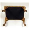 Image 4 : A GEORGE I-STYLE PARCEL GILT WALNUT STOOL