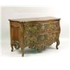 Image 1 : A PROVINCIAL LOUIS XV-STYLE CARVED AND GILDED WALNUT COMMODE BY DON RUSSO