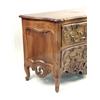 Image 2 : A PROVINCIAL LOUIS XV-STYLE CARVED AND GILDED WALNUT COMMODE BY DON RUSSO