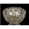 Image 3 : A COLORLESS CUT GLASS PUNCH BOWL