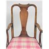 Image 5 : A QUEEN ANNE-STYLE MAPLE ARMCHAIR