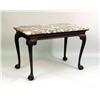 Image 1 : A GEORGE II MAHOGANY MARBLE-TOP PIER TABLE