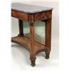 Image 2 : AN AMERICAN CLASSICAL MARBLE-TOP PIER TABLE