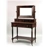 Image 1 : AN AMERICAN CLASSICAL MAHOGANY SHAVING STAND