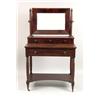 Image 4 : AN AMERICAN CLASSICAL MAHOGANY SHAVING STAND