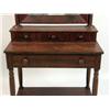 Image 5 : AN AMERICAN CLASSICAL MAHOGANY SHAVING STAND