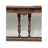 Image 5 : A BAROQUE-STYLE MAHOGANY REFECTORY TABLE