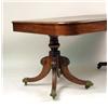 Image 2 : A REGENCY MAHOGANY EXTENSION DINING TABLE