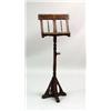 Image 1 : AN EASTLAKE VICTORIAN CARVED, PAINTED AND MOTHER-OF-PEARL INLAID MUSIC STAND