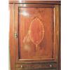 Image 2 : A NEOCLASSICAL-STYLE INLAID MAHOGANY ARMOIRE