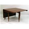 Image 3 : A PINE SWING-LEG DROP-LEAF TABLE