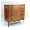 Image 1 : A FEDERAL CHERRYWOOD FOUR DRAWER CHEST