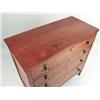 Image 5 : A FEDERAL CHERRYWOOD FOUR DRAWER CHEST