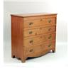 Image 1 : A FEDERAL PINE FOUR-DRAWER CHEST