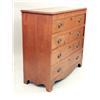 Image 2 : A FEDERAL PINE FOUR-DRAWER CHEST