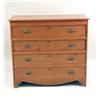 Image 4 : A FEDERAL PINE FOUR-DRAWER CHEST
