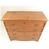 Image 5 : A FEDERAL PINE FOUR-DRAWER CHEST