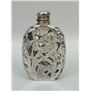 Image 3 : A SILVER OVERLAY GLASS BOTTLE