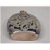 Image 7 : A SILVER OVERLAY GLASS BOTTLE