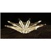 Image 2 : A BACCARAT COLORLESS "STARBURST-FORM" CENTER BOWL