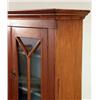 Image 4 : A TWO-PIECE CHERRYWOOD CUPBOARD
