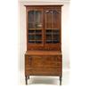 Image 4 : A FEDERAL MAHOGANY SECRETARY AND BOOKCASE