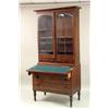 Image 5 : A FEDERAL MAHOGANY SECRETARY AND BOOKCASE