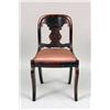 Image 3 : SIX CLASSICAL MAHOGANY SIDE CHAIRS