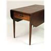 Image 2 : A FEDERAL MAHOGANY SINGLE DRAWER DROP-LEAF TABLE