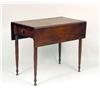 Image 1 : A FEDERAL MAHOGANY DROP-LEAF TABLE