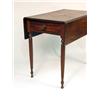Image 2 : A FEDERAL MAHOGANY DROP-LEAF TABLE