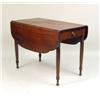 Image 1 : A FEDERAL MAHOGANY DROP-LEAF TABLE