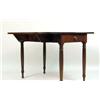 Image 3 : A FEDERAL MAHOGANY DROP-LEAF TABLE