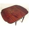 Image 4 : A FEDERAL MAHOGANY DROP-LEAF TABLE
