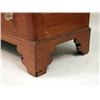 Image 3 : AN EMPIRE CHERRY FOUR-DRAWER CHEST WITH GLASS PULLS