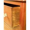 Image 6 : AN EMPIRE CHERRY FOUR-DRAWER CHEST WITH GLASS PULLS